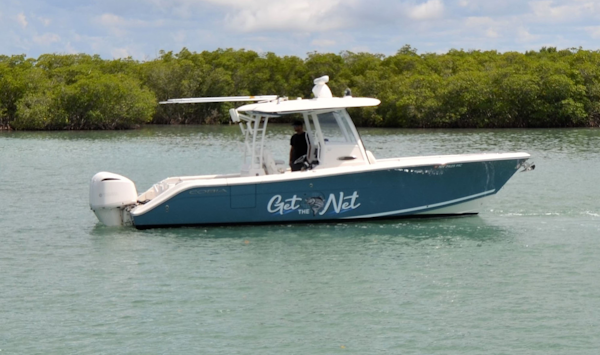 Cobia-301 Center Console 2019-Get The Net Stuart-Florida-United States-Starboard Profile-3306983