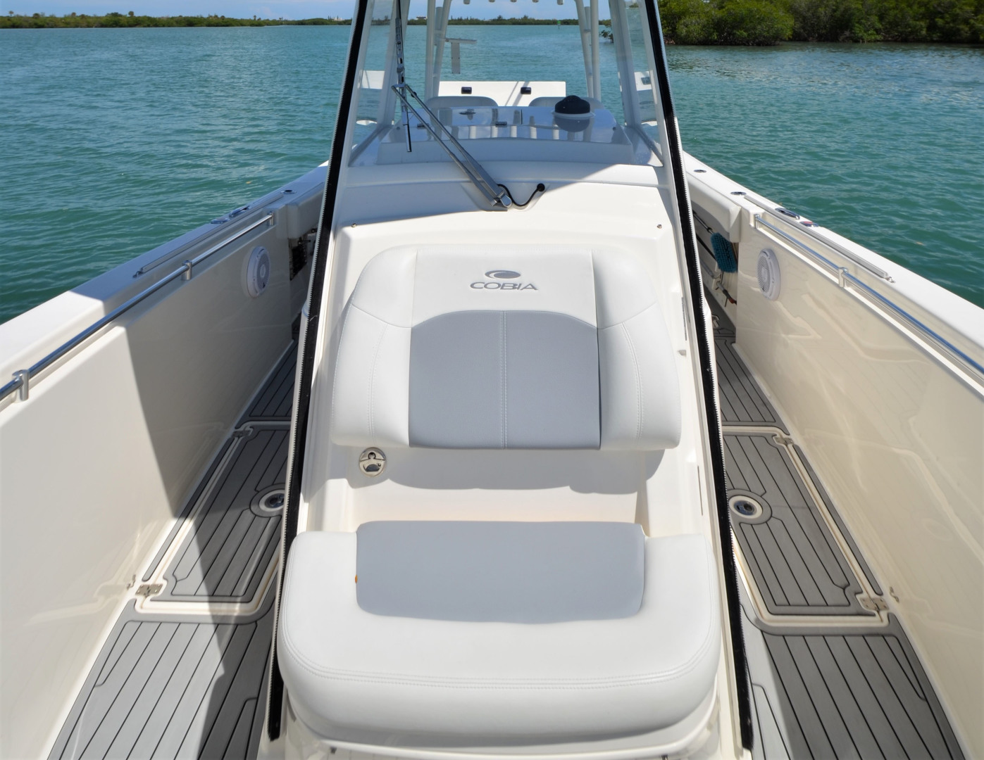 Cobia-301 Center Console 2019-Get The Net Stuart-Florida-United States-Center Console Forward Seat-3306987 | Thumbnail