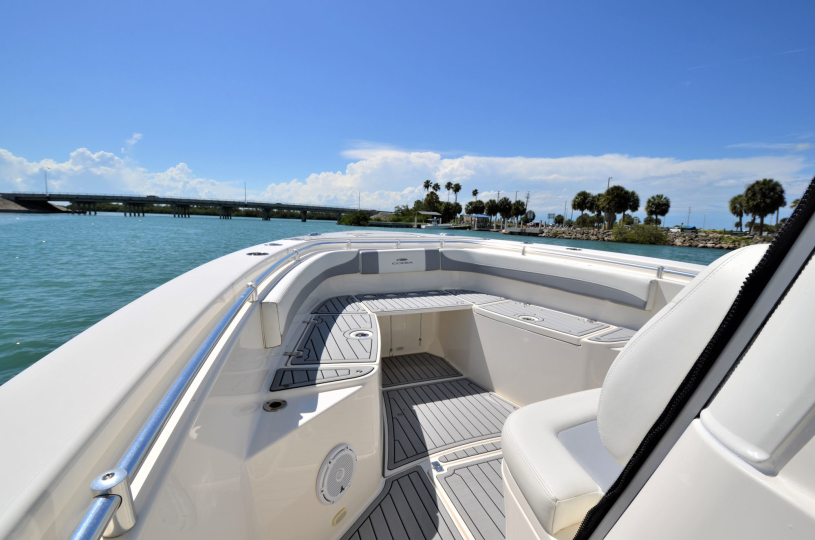 Cobia-301 Center Console 2019-Get The Net Stuart-Florida-United States-Forward Seating w/Backrests and Storage Lockers-3306986 | Thumbnail