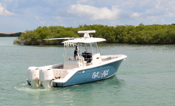 Cobia-301 Center Console 2019-Get The Net Stuart-Florida-United States-Starboard Aft Profile-3306984