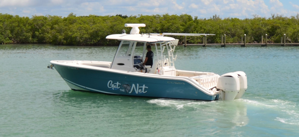 Cobia-301 Center Console 2019-Get The Net Stuart-Florida-United States-Portside Profile  Cobia 301 CC-3306970