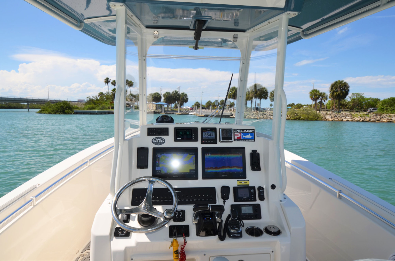 Cobia-301 Center Console 2019-Get The Net Stuart-Florida-United States-Helm Electronics-3306989 | Thumbnail