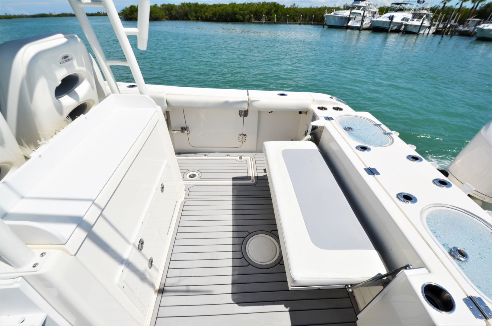 Cobia-301 Center Console 2019-Get The Net Stuart-Florida-United States-Grey Seadek Throughout Boat -3306992 | Thumbnail
