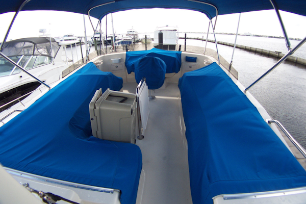 Mainship-400 Trawler 2007-ADRIFT Stuart-Florida-United States-Sunbrella Coverings for Flybridge-3313102