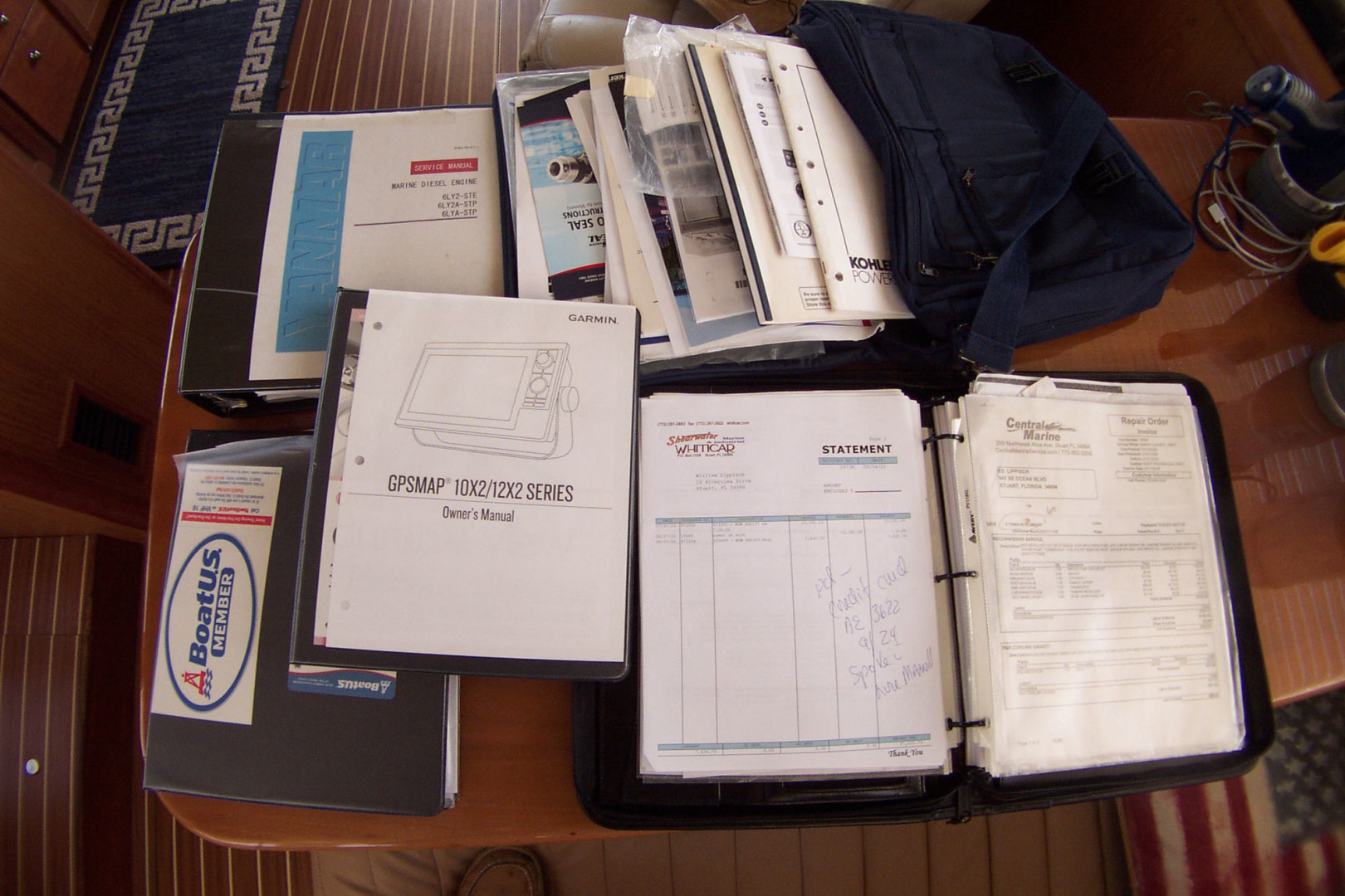 Mainship-400 Trawler 2007-ADRIFT Stuart-Florida-United States-Manuals  Receipts  Documentation-3313117 | Thumbnail