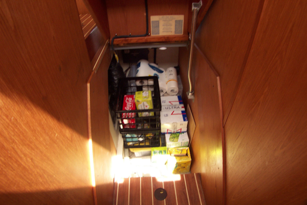 Mainship-400 Trawler 2007-ADRIFT Stuart-Florida-United States-Storage Under Cabin Passageway Stairs-3313115