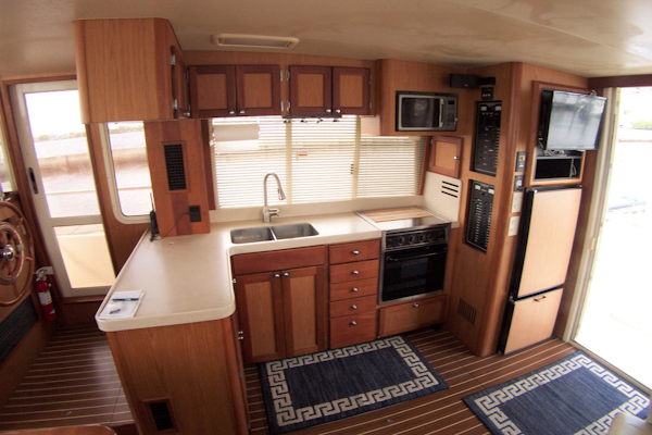 Mainship-400 Trawler 2007-ADRIFT Stuart-Florida-United States-Galley to Starboard-3313076