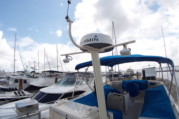 Mainship-400 Trawler 2007-ADRIFT Stuart-Florida-United States-Folding Radar Mast-3313103