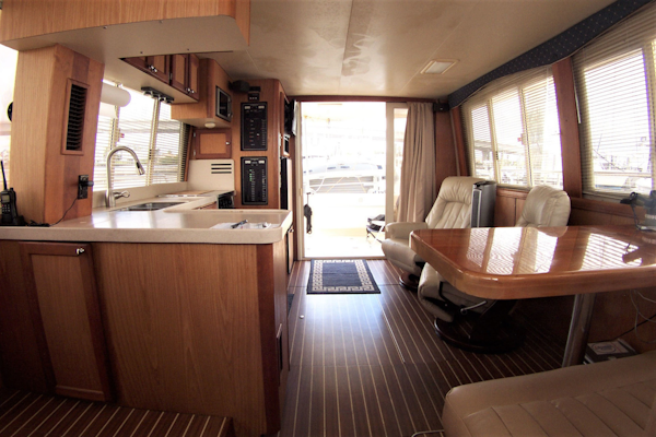 Mainship-400 Trawler 2007-ADRIFT Stuart-Florida-United States-Main Cabin to Aft-3313080