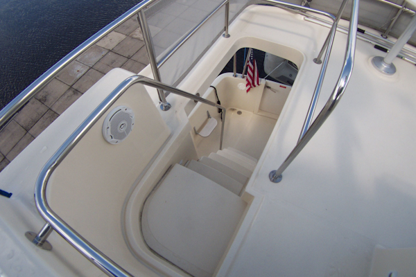 Mainship-400 Trawler 2007-ADRIFT Stuart-Florida-United States-Stairwell Up and Down Flybridge-3313104