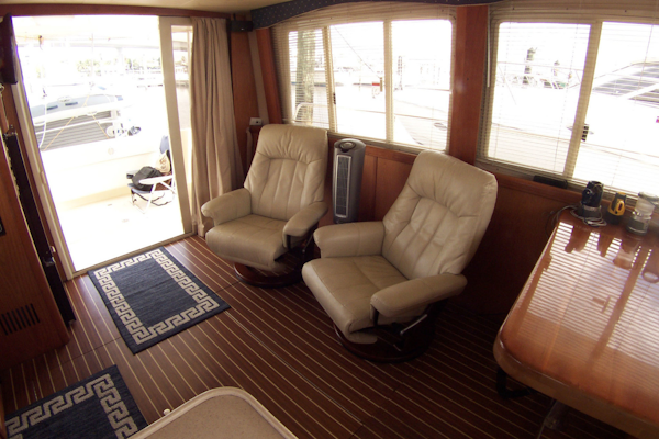 Mainship-400 Trawler 2007-ADRIFT Stuart-Florida-United States-Salon to Aft Port-3313078