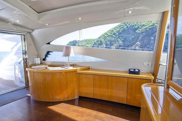 Pershing-76 Motor Yacht 2005-Denise Santa Marta-Colombia-2005 Pershing 76 Motor Yacht  Denise  Salon-3333453