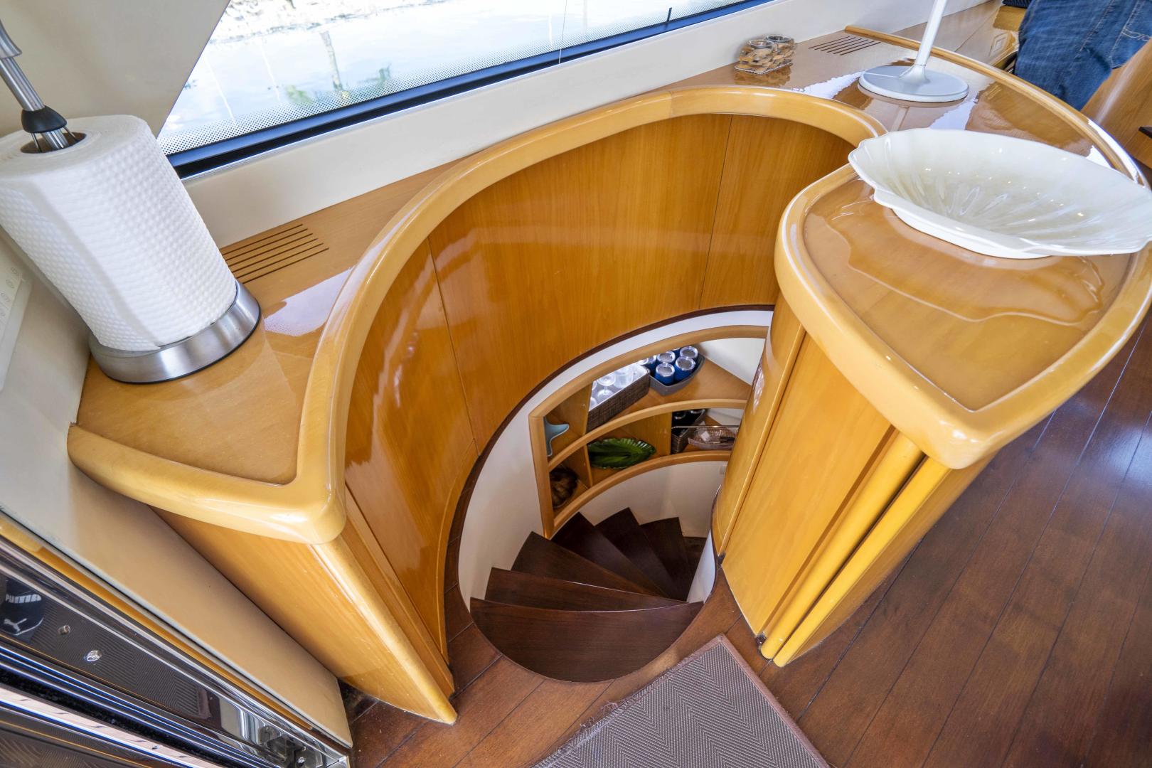 Pershing-76 Motor Yacht 2005-Denise Santa Marta-Colombia-2005 Pershing 76 Motor Yacht  Denise  Companionway-3333444 | Thumbnail