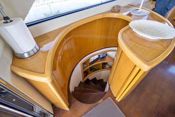 Pershing-76 Motor Yacht 2005-Denise Santa Marta-Colombia-2005 Pershing 76 Motor Yacht  Denise  Companionway-3333444