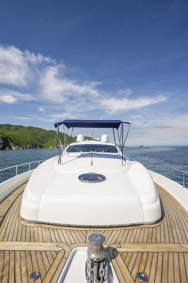 Pershing-76 Motor Yacht 2005-Denise Santa Marta-Colombia-2005 Pershing 76 Motor Yacht  Denise  Bow-3333445