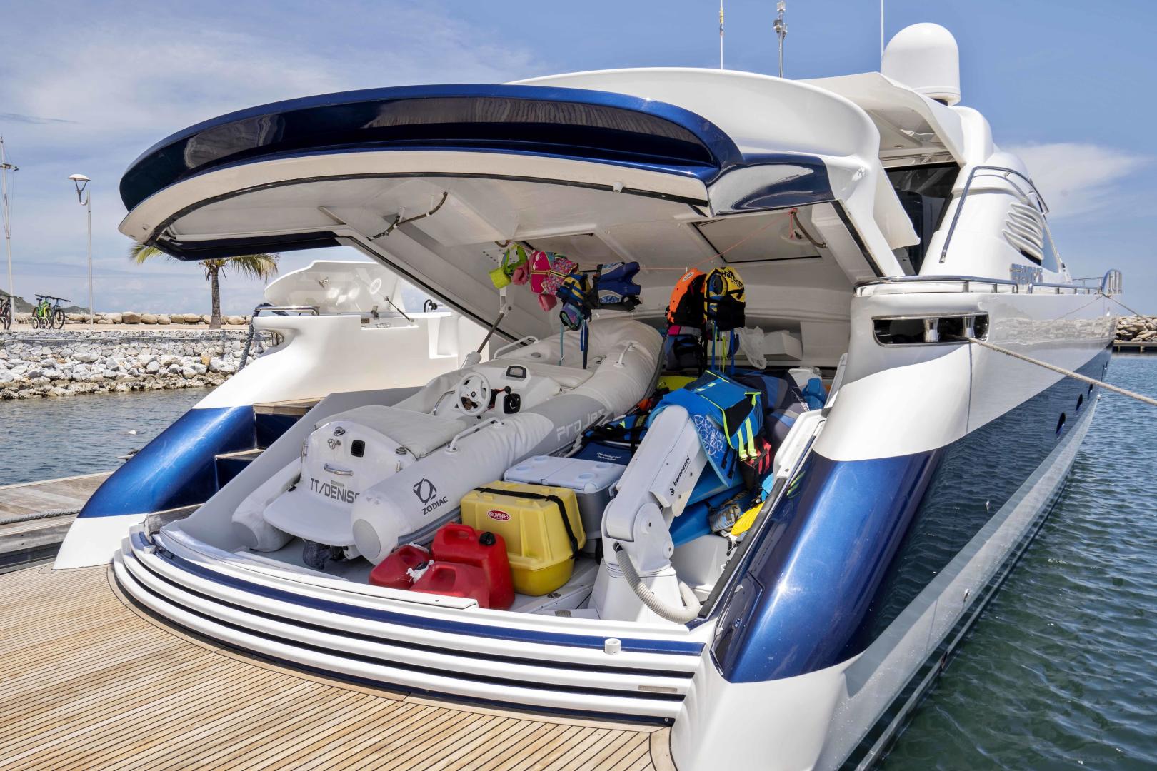 Pershing-76 Motor Yacht 2005-Denise Santa Marta-Colombia-2005 Pershing 76 Motor Yacht  Denise  Tender Garage-3333399 | Thumbnail