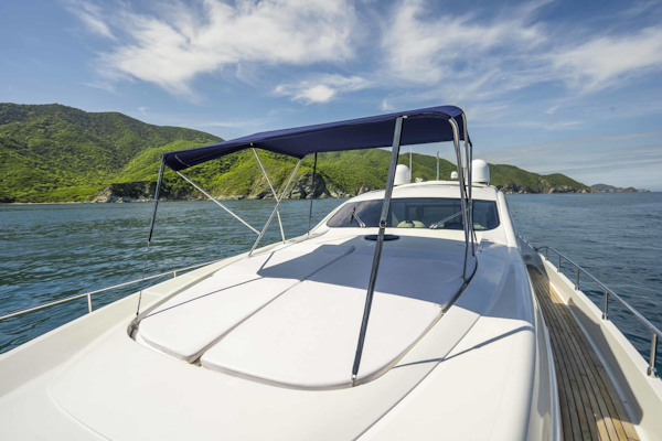 Pershing-76 Motor Yacht 2005-Denise Santa Marta-Colombia-2005 Pershing 76 Motor Yacht  Denise  Bow-3333446
