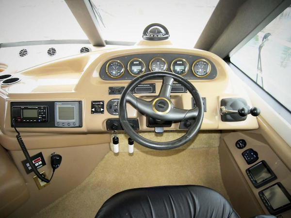 Carver-450 Voyager Pilothouse 2002-Shonda Sue Venice-Florida-United States-Lower Helm-3333472