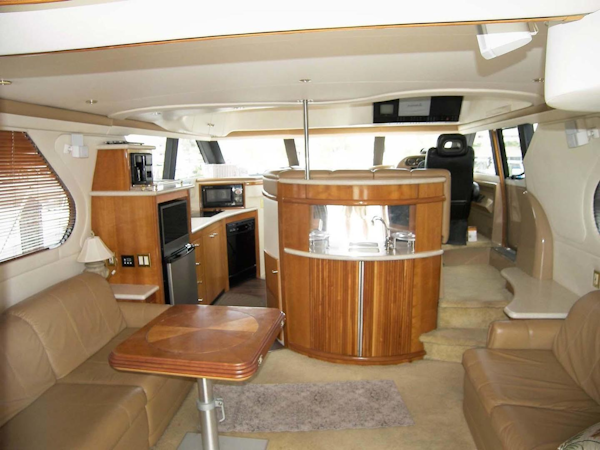 Carver-450 Voyager Pilothouse 2002-Shonda Sue Venice-Florida-United States-Salon To Forward-3333462