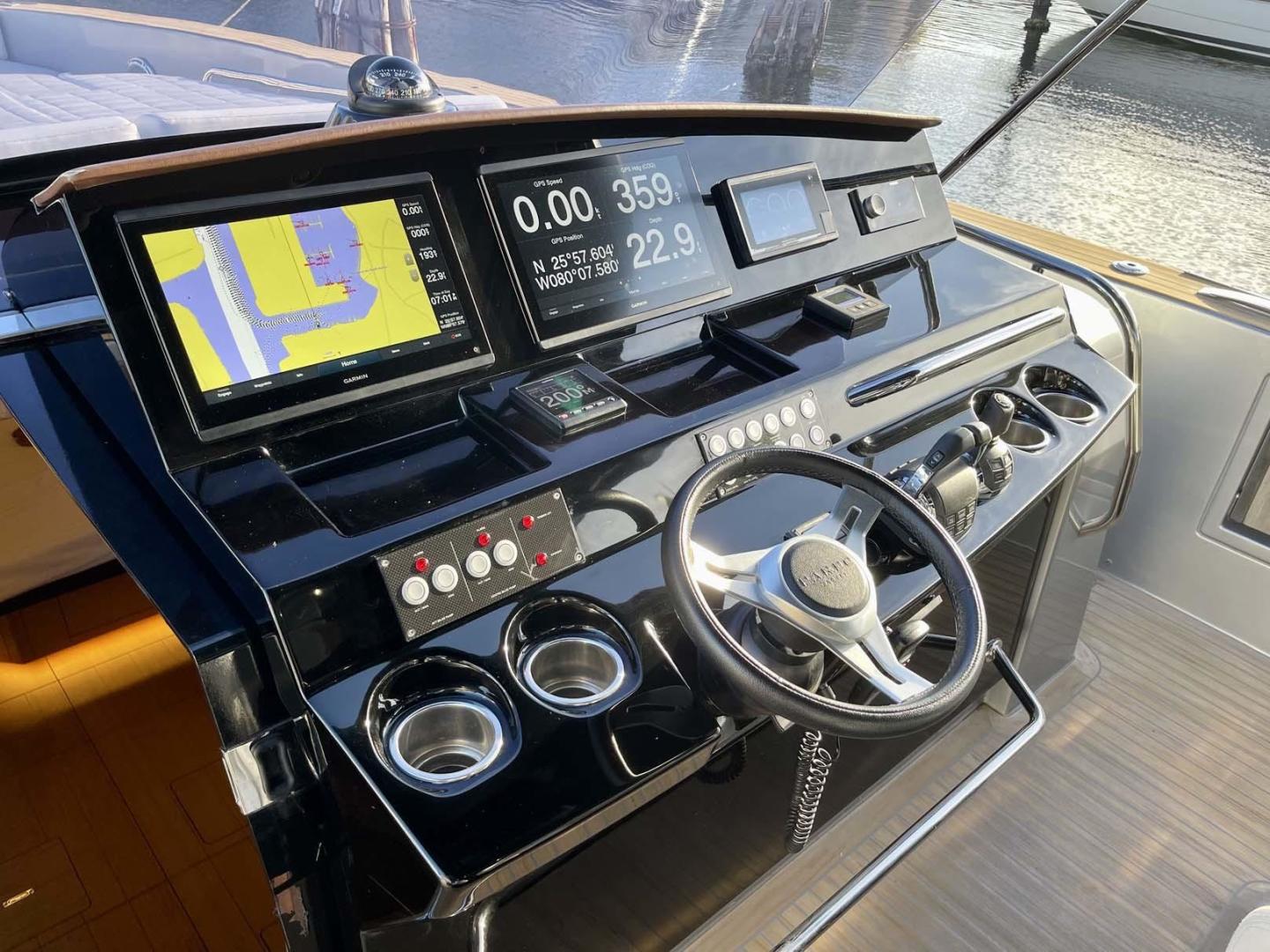 Pardo Yachts-43 2018-Silver Surfer Aventura-Florida-United States-Helm Dash-3350045 | Thumbnail