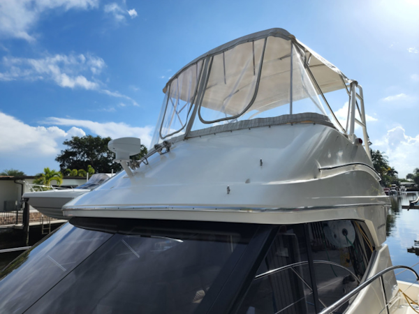 Silverton-Convertible 2008-To Adventure II Pompano Beach-Florida-United States-Flybridge  New Bimini-3454945