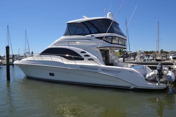 Sea Ray-550 Sedan Bridge 2005-Blood Money Saint Augustine-Florida-United States-Main Profile-3467181