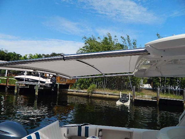 Intrepid-430 SY 2014-LUKE WARM Boca Raton-Florida-United States-Retractable Sunshade-3521946