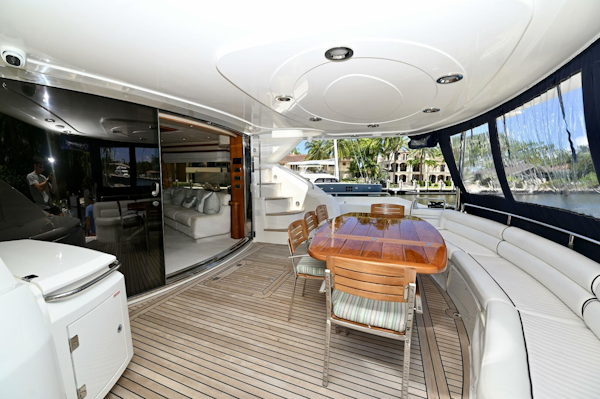 Sunseeker-Yacht 2005-Bella Fort Lauderdale-Florida-United States-Bella  Aft Cockpit-5421287