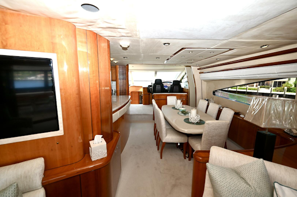 Sunseeker-Yacht 2005-Bella Fort Lauderdale-Florida-United States-Bella  Formal Dining Area-5421293