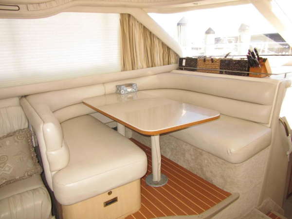 Sea Ray-480 Sedan Bridge 2000-LAST TANGO Saint Petersburg-Florida-United States-Dinette Port-3557275