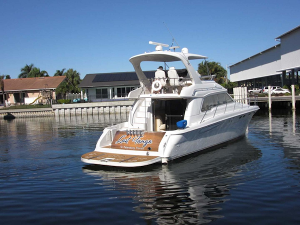 Sea Ray-480 Sedan Bridge 2000-LAST TANGO Saint Petersburg-Florida-United States-Stern View-3557331