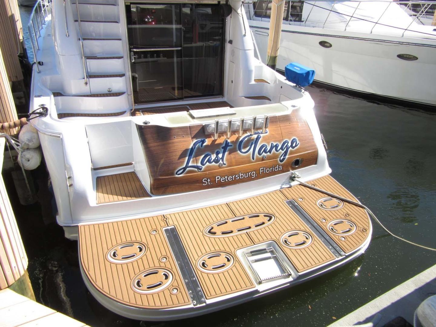 Sea Ray-480 Sedan Bridge 2000-LAST TANGO Saint Petersburg-Florida-United States-Hydraulic Platform and Transom-3557313 | Thumbnail