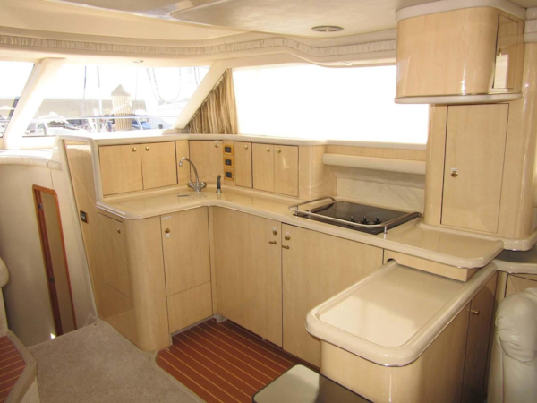 Sea Ray-480 Sedan Bridge 2000-LAST TANGO Saint Petersburg-Florida-United States-Galley Up Starboard-3557277