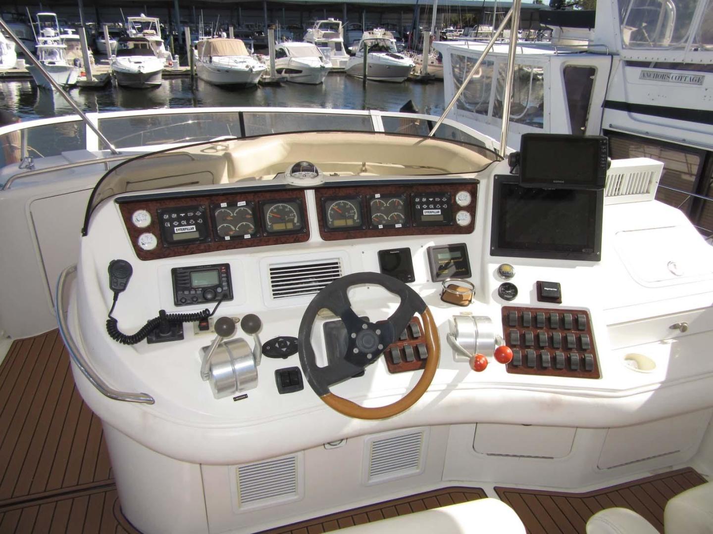 Sea Ray-480 Sedan Bridge 2000-LAST TANGO Saint Petersburg-Florida-United States-Flybridge Helm Open-3557298 | Thumbnail