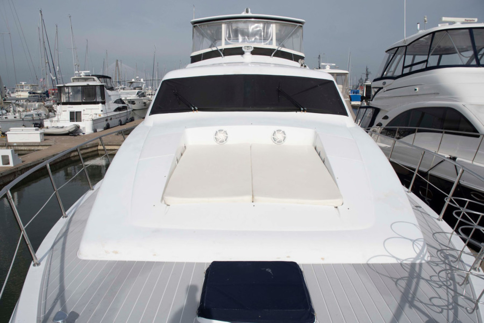Monte Fino-65 Flybridge 1996-KIKI Mount Pleasant-South Carolina-United States-Foredeck Sunpads-3599280 | Thumbnail