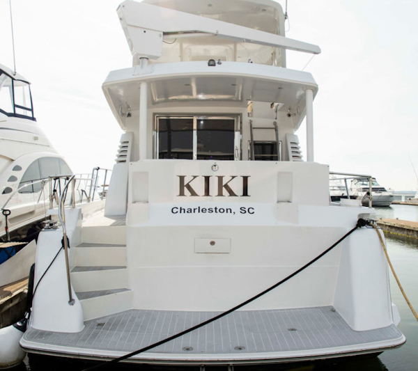 Monte Fino-65 Flybridge 1996-KIKI Mount Pleasant-South Carolina-United States-Swim Platform-3599317