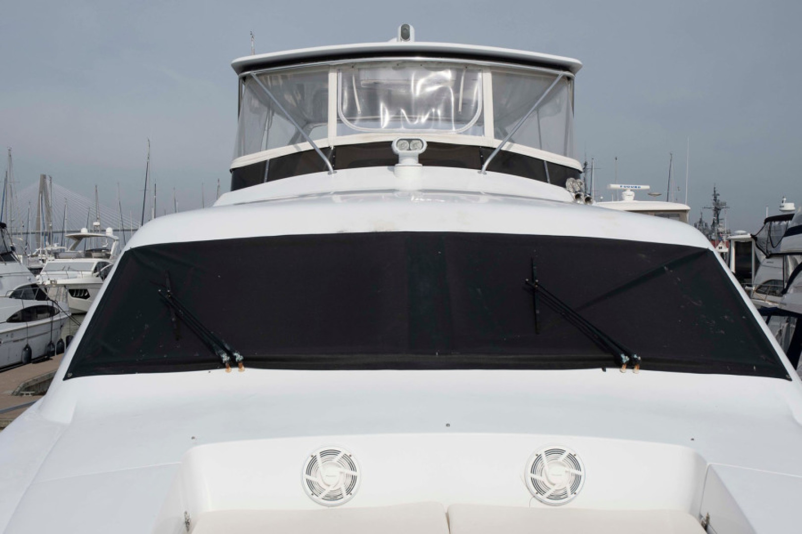 Monte Fino-65 Flybridge 1996-KIKI Mount Pleasant-South Carolina-United States-Looking Aft-3599286 | Thumbnail