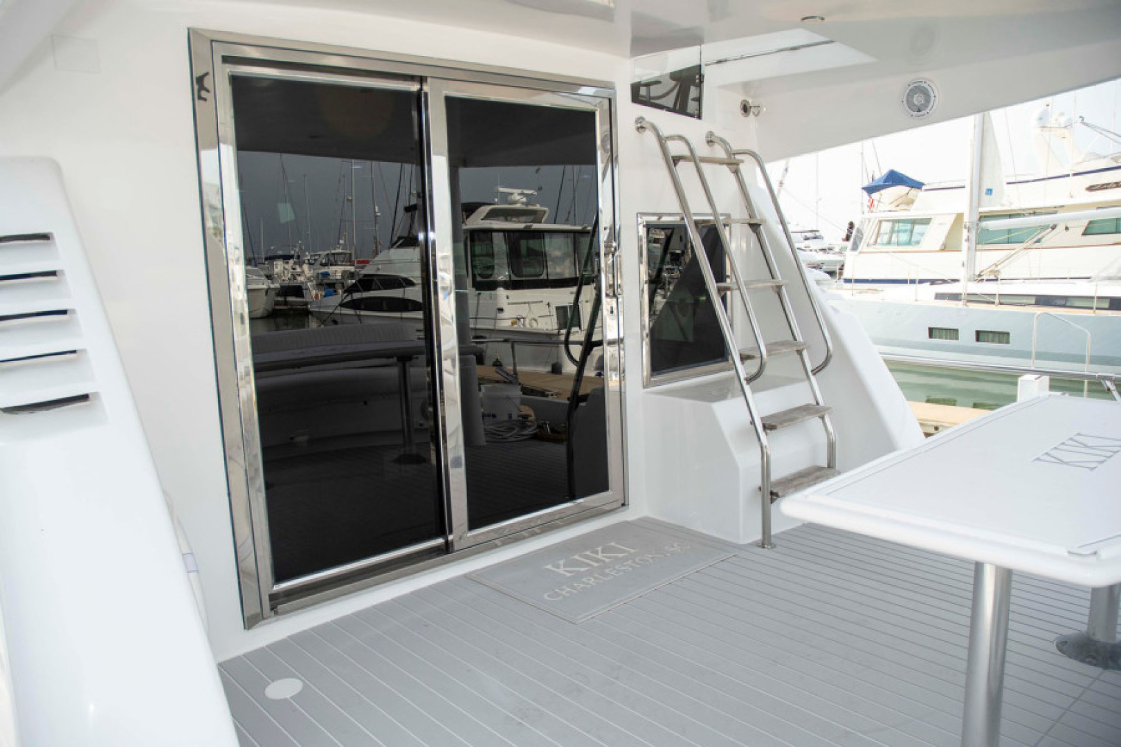 Monte Fino-65 Flybridge 1996-KIKI Mount Pleasant-South Carolina-United States-Aft Deck-3599312 | Thumbnail