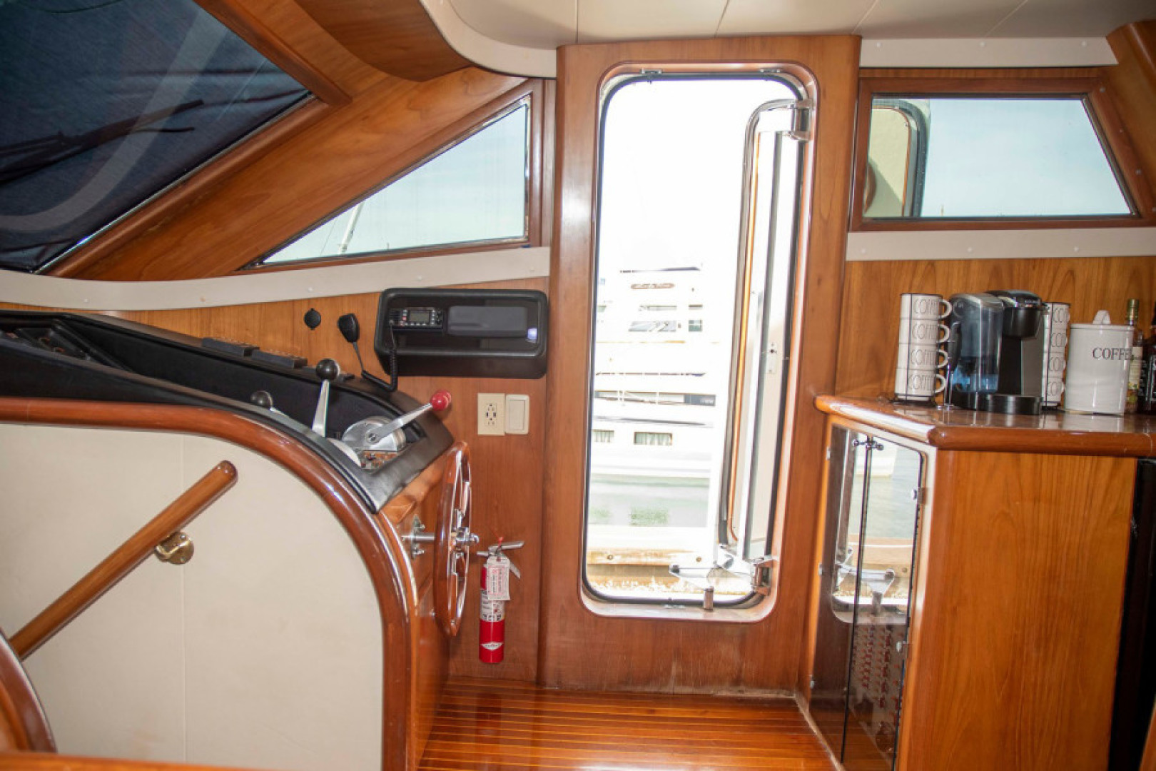 Monte Fino-65 Flybridge 1996-KIKI Mount Pleasant-South Carolina-United States-Side Deck Access Door-3599238 | Thumbnail