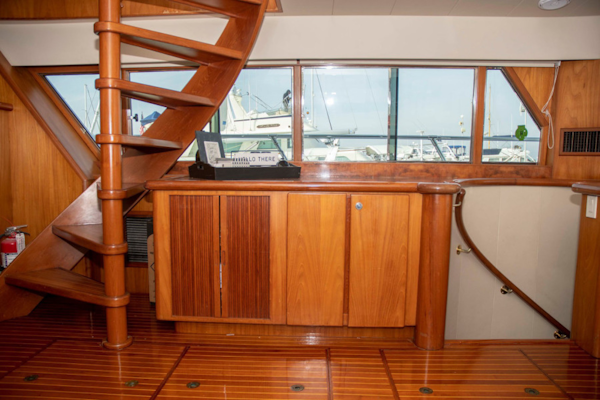 Monte Fino-65 Flybridge 1996-KIKI Mount Pleasant-South Carolina-United States-Wet Bar Area to Starboard-3599204