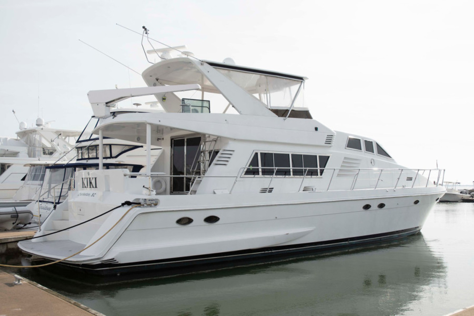 Monte Fino-65 Flybridge 1996-KIKI Mount Pleasant-South Carolina-United States-Starboard View-3599194 | Thumbnail