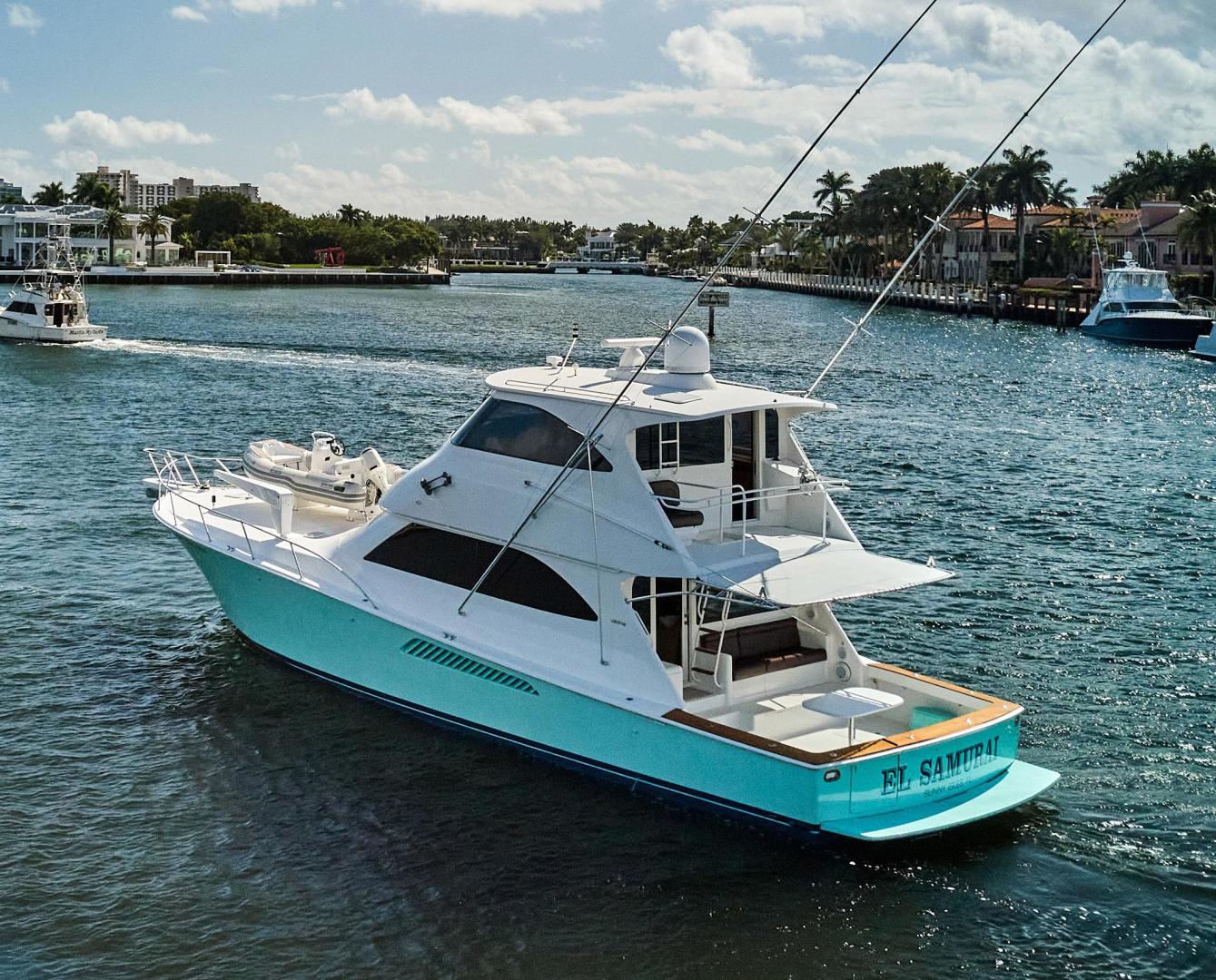Viking-60 Enclosed Bridge Convertible 2009-EL SAMURAI Fort Lauderdale-Florida-United States-3599455 | Thumbnail