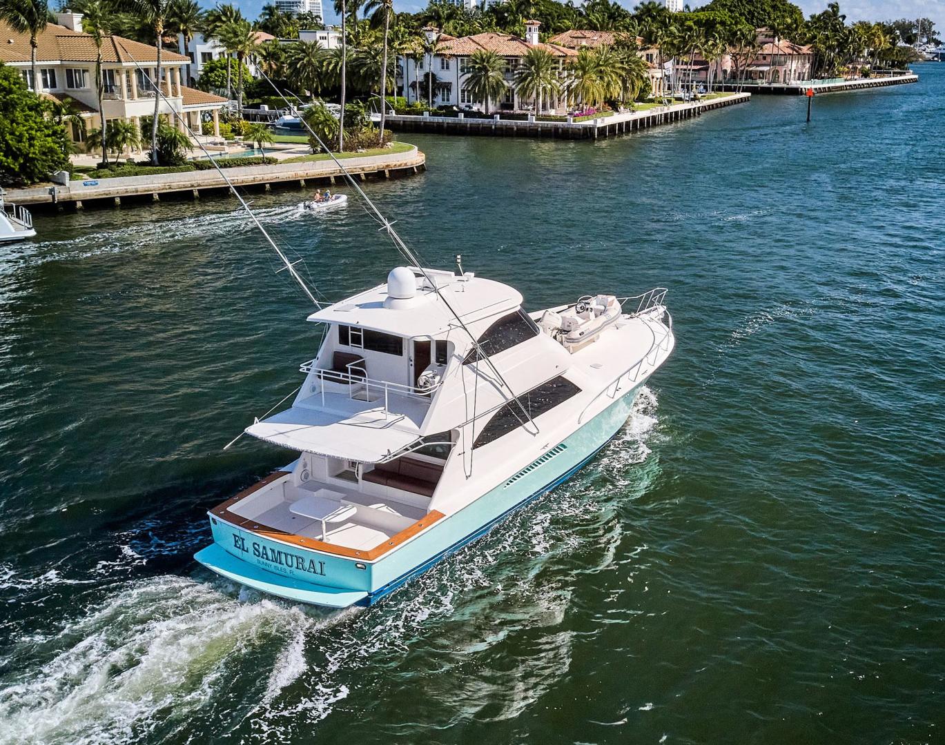 Viking-60 Enclosed Bridge Convertible 2009-EL SAMURAI Fort Lauderdale-Florida-United States-3599457 | Thumbnail