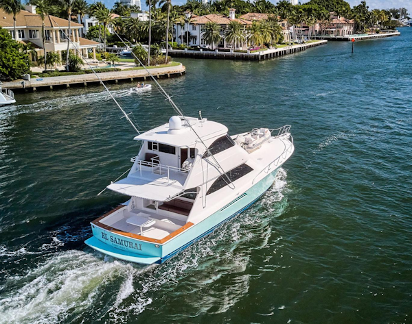 Viking-60 Enclosed Bridge Convertible 2009-EL SAMURAI Fort Lauderdale-Florida-United States-3599457