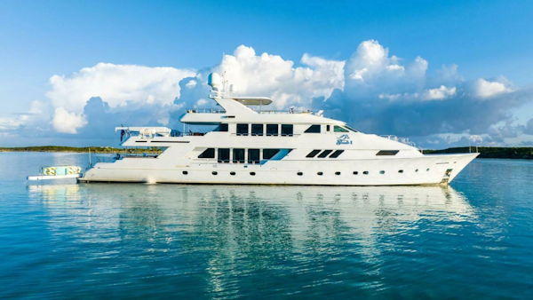 Christensen-Tri-deck Motoryacht 1995-GRADE I Fort Lauderdale-Florida-United States-AERIAL -5569693