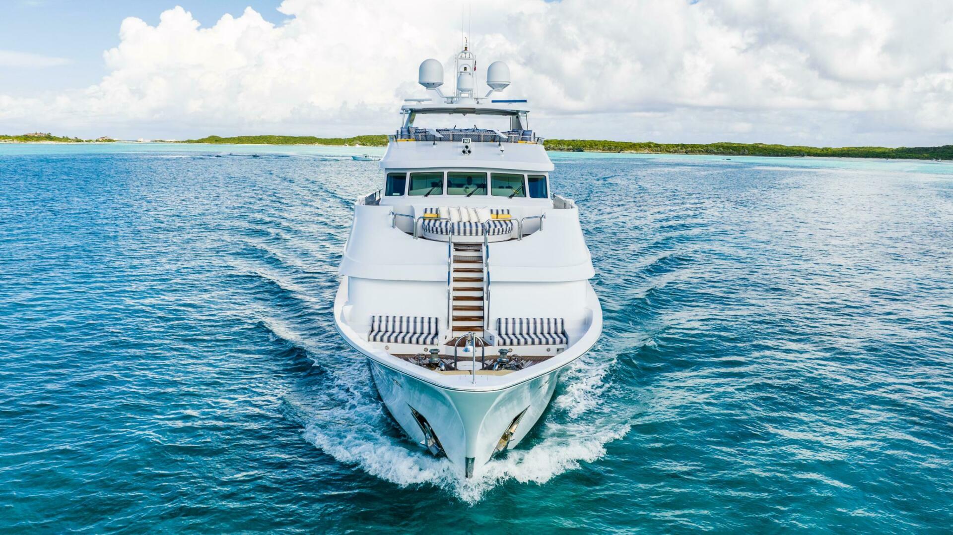 Christensen-Tri-deck Motoryacht 1995-GRADE I Fort Lauderdale-Florida-United States-ARIAL BOW-5569688 | Thumbnail