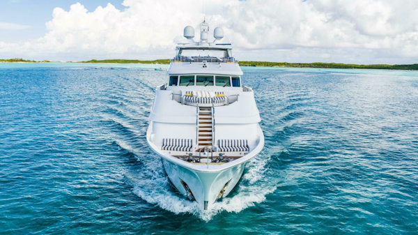 Christensen-Tri-deck Motoryacht 1995-GRADE I Fort Lauderdale-Florida-United States-ARIAL BOW-5569688