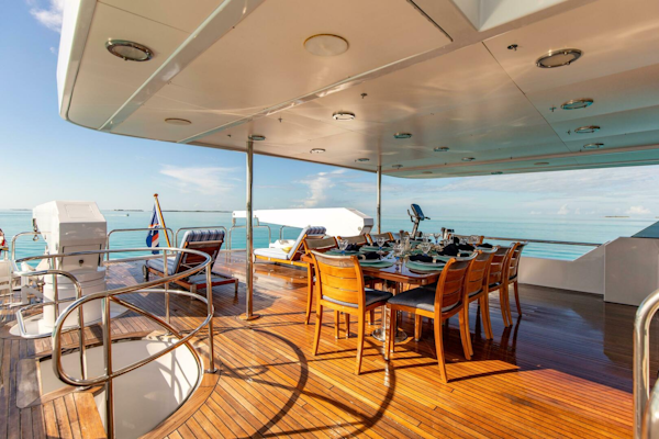 Christensen-Tri-deck Motoryacht 1995-GRADE I Fort Lauderdale-Florida-United States-BRIDGE DECK AFT-5569534
