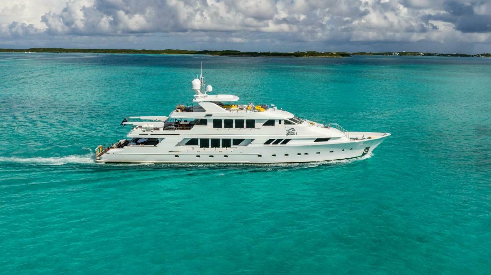 Christensen-Tri-deck Motoryacht 1995-GRADE I Fort Lauderdale-Florida-United States-AERIAL -5569695 | Thumbnail