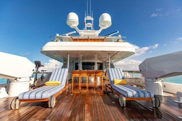 Christensen-Tri-deck Motoryacht 1995-GRADE I Fort Lauderdale-Florida-United States-BRIDGE DECK AFT-5569538